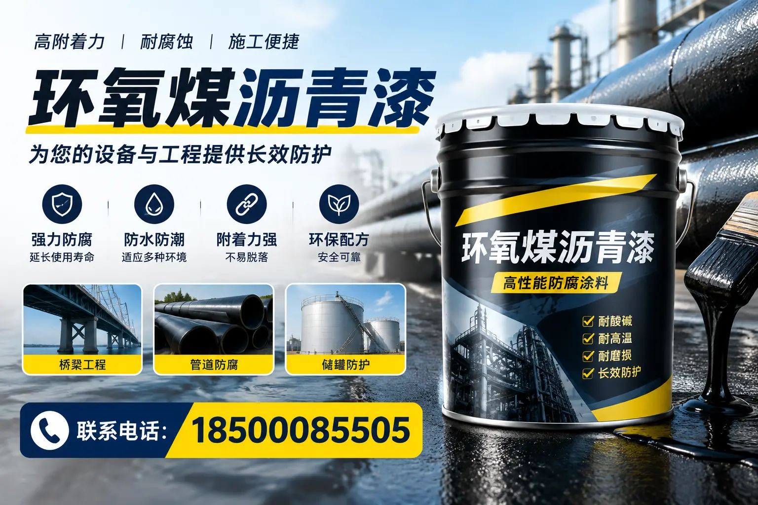 环氧煤沥青漆与其他涂料的对比分析，助力阿拉尔企业决策